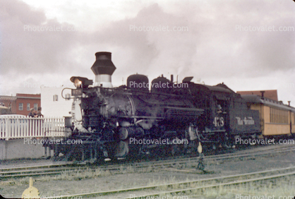 DRGW 478, Alco 2-8-2, Denver & Rio Grande Western, Rio Grande Line, 2-8-2 "Mikado" Type Locomotive, D&RGW