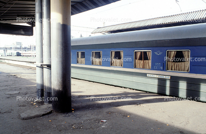 Passenger Railcar, Train Station, Depot, Tblisi