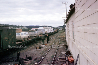 White Pass, Alaska Railroad, W P & Y R, White Pass & Yukon Route, 1960s