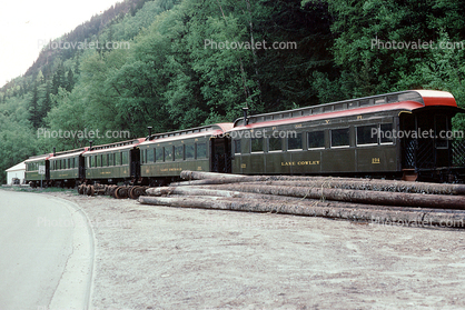 W P & Y R, Lake Cowly, White Pass & Yukon Route, Passenger Railcar
