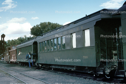 Passenger Railcar, Cumbres & Toltec Scenic Railroad, Windy Point, D&RGW