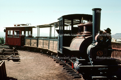 Miniature Rail, Rideable Miniature Railway, Live Steamer, narrow gauge, caboose