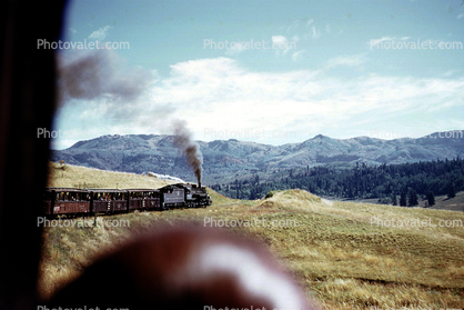 Cumbres & Toltec Scenic Railroad, D&RGW, smoke, 1973, 1970s
