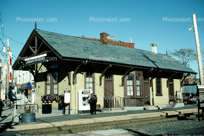 Train Station, Depot, Anderson Street, New Jersey, building