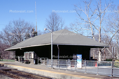 Train Station, Depot, Ho-Ho-Kus, New Jersey, building
