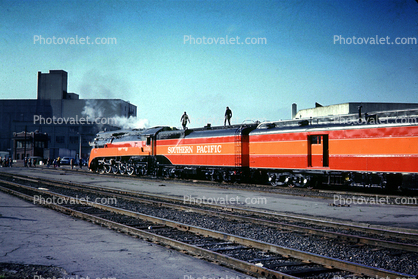 Southern Pacific Daylight Special, SP 4449, GS-4 class Steam Locomotive, 4-8-4