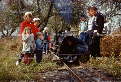 B&FY, Miniature Rail, Rideable Miniature Railway, Live Steamer, Akron Ohio, 1950s