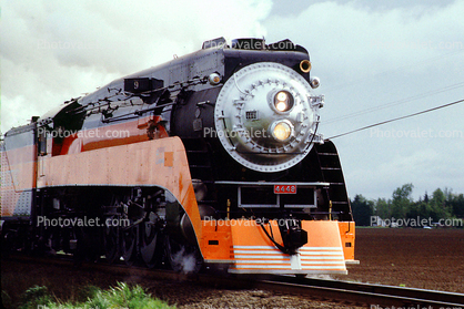 SP 4449, GS-4 class Steam Locomotive, 4-8-4, Southern Pacific Daylight Special