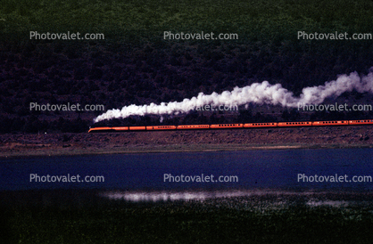 SP 4449, GS-4 class Steam Locomotive, 4-8-4, Southern Pacific Daylight Special, trainset