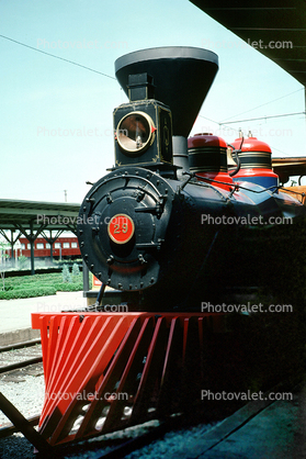 Chattanooga Choo-choo, wood burning steam locomotive