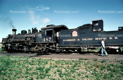 487, Cumbres & Toltec Scenic Railroad, D&RGW