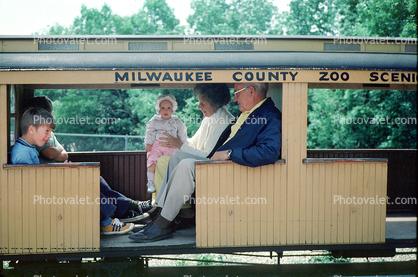 Milwaukee County Zoo Scenic Railroad, Miniature Rail, July 1975, 1970s