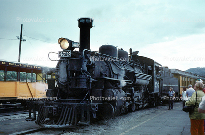 DSNG 476, Alco 2-8-2,  Durango & Silverton Narrow Gauge Railroad Train