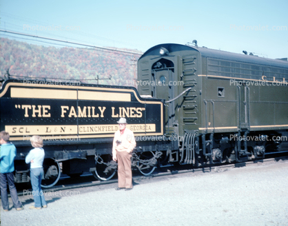 Clinchfield Georgia, The Family Lines, SCL, October 1977