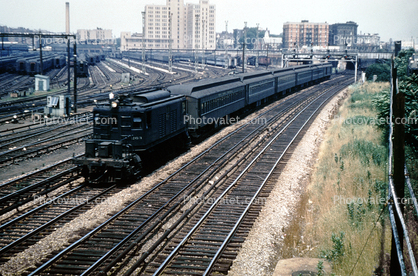 New York Central Electric #263, NYC, July 12 1961, 1960s