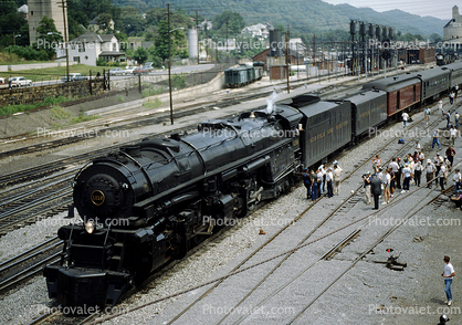 Norfolk and Western NW 2018, Bluefield WV, 30 July 1987, 1980s