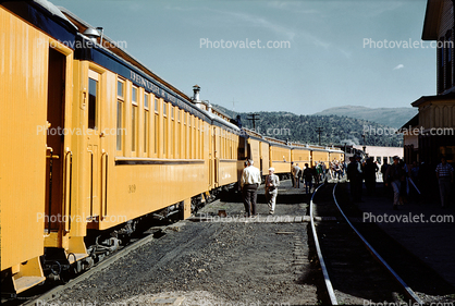 Rio Grande Train, Failcars, June 1959, 1950s