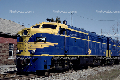 NY & Lake Erie, NYLE 6758, Alco FPA2U, New York and Lake Erie Railroad Company