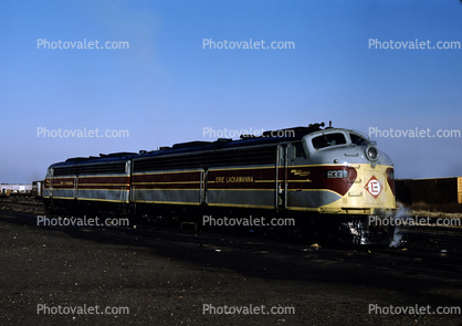 Erie Lackawanna 833, F-Unit Diesel Locomotive