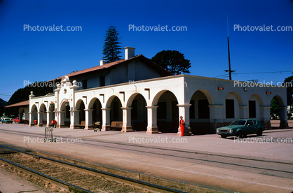 Santa Barbara Train Depot, April 1975, 1970s