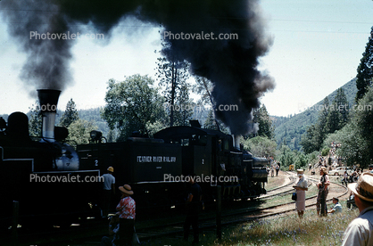 Feather River Railway, Shay #2, class C Shay, June 1963, 1960s