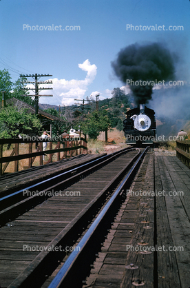 Feather River Railway, Shay #2, class C Shay, June 1963, 1960s