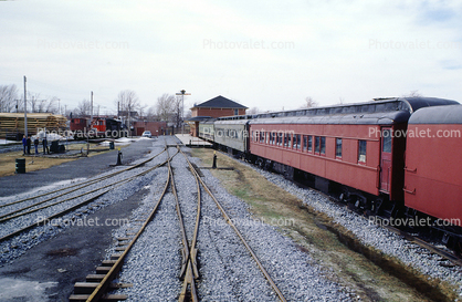 Passenger Railcars, depot, building