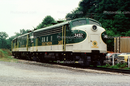 SOU 3497 Southern-Railways, EMD FP7A