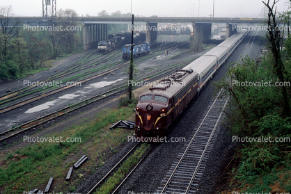 PRR 5809, Pennsylvania Railroad, EMD E8A, F-unit