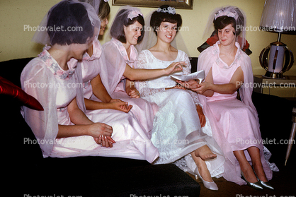 Shoe, High Heel, dress, tiara, 1950s