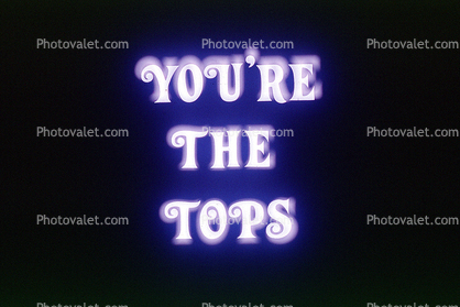 You're The Tops, title