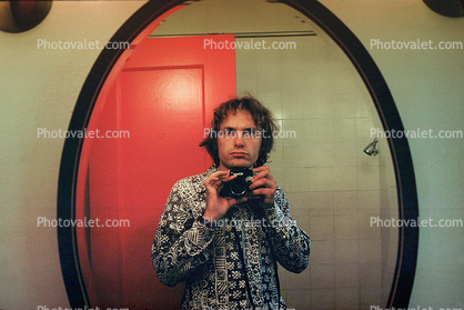 Mirror on the Wall, 1975, 1970s, selfie