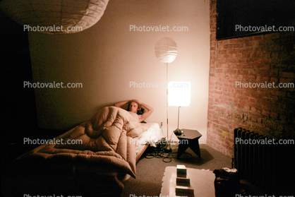 This is my room at the Noguchi Museum that I lived in