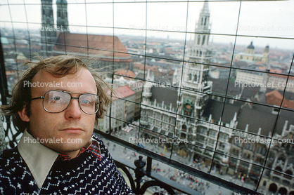 Munich, 1981, selfie, 1980s