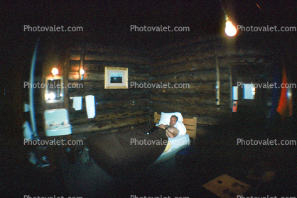 Yellowstone Lodge, Log Cabin, 1988, 1980s
