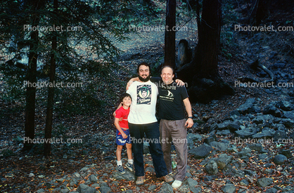 Camping in Big Sur, Josh, Neal, me