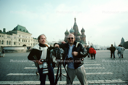 Moscow, Don Carroll, selfie