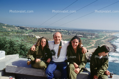 Women Soldiers, IDF, Israeli Defense Force, Rosh Hanikra, Israel