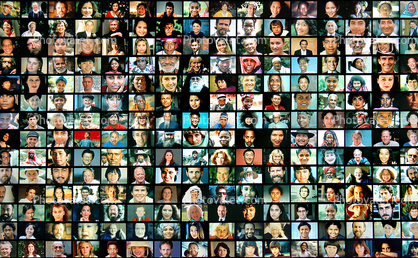 Faces in a Grid, Diversity