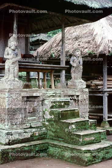 Hanuman, monkey, steps, stairs, statue, Buildings, Compound, Kehen Temple, Pura Kehen, Hindu, Bangli Bali