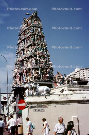 Hindu Temple Tower, Statues, shrine, effigies, Hinduism, Hindi, building, holy