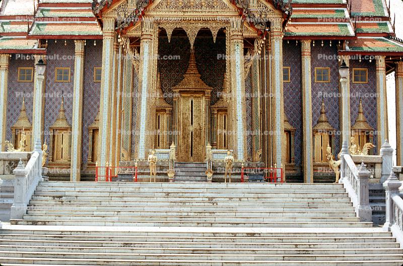 Bangkok, steps, stairs, door, doorway, entry, entryway