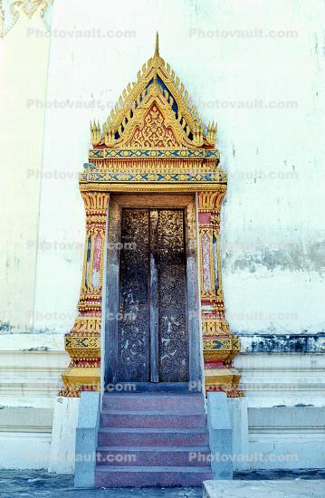 Door, doorway, steps, stairs, Bangkok