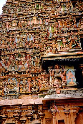 Sri Ranganathaswamy Temple in Tiruchirappalli (Trichy or Trichinopoly), Tamil Nadu, 1950s