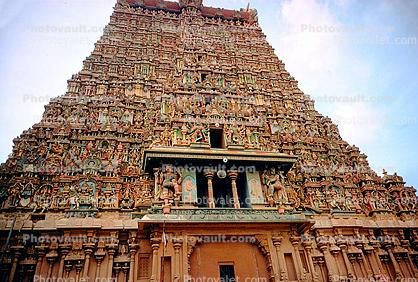 Sri Ranganathaswamy Temple in Tiruchirappalli (Trichy or Trichinopoly), Tamil Nadu, 1950s