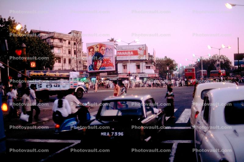 Cars, automobile, vehicles, Mumbai, 1980s