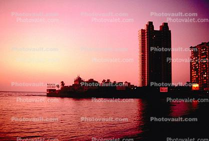 skyline, sunset, cityscape, Worli Mumbai