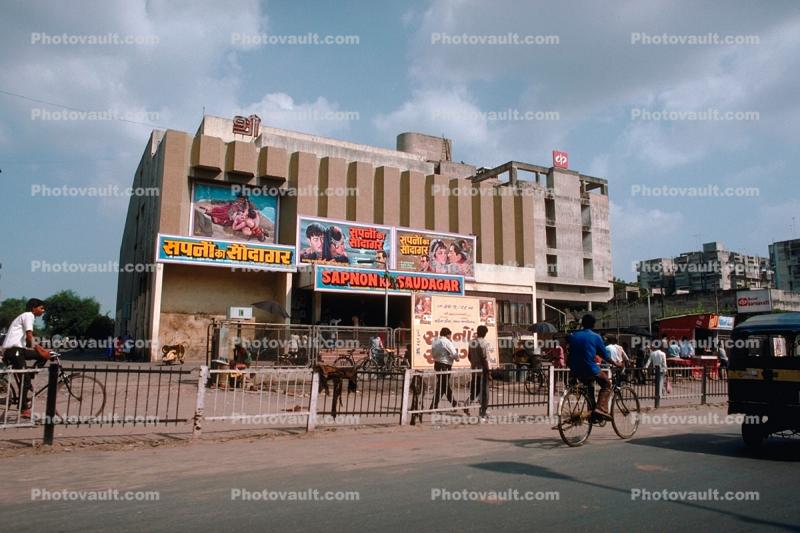 Movie Theater, billboards, Ahmedabad, Gujarat