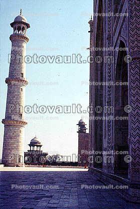 Taj Mahal, minaret