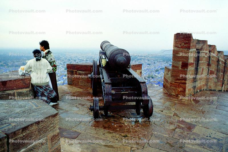 Artillery, gun, Cannon, People, Mehrangarh Fort, Jodhupar, Rajasthan